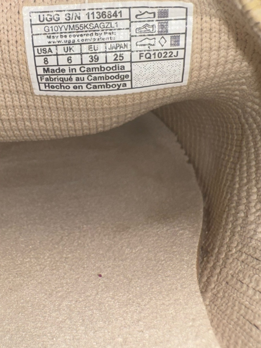 UGG Alameda Sammie SEASALT slip on women’s shoes size 8 - Picture 8 of 17